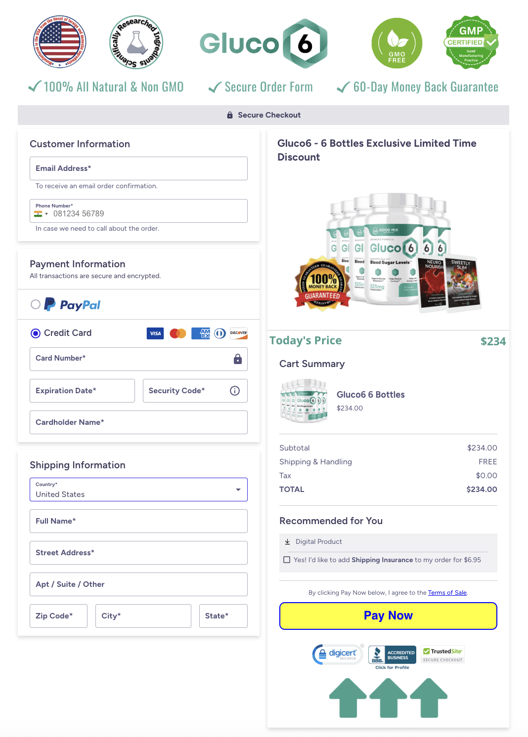 Gluco6-Secure-Checkout